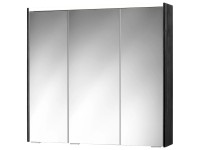 Sieper LED-Spiegelschrank KHX 80 Holzdekor-Dunkel (HxBxT) 74 x 80 x 15 cm