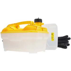 Steamforce, rimuovi carta da parati a vapore con corpo giallo e serbatoio acqua trasparente.