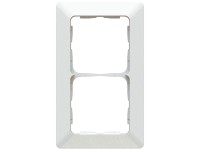 Abdeckrahmen Modino Priamos mit Designprofil Weiss 150 x 90 mm