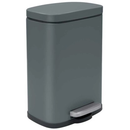 Spirella Treteimer Akira Grau 12 l / (HxBxT) 37,9 x 28 x 19,3 cm