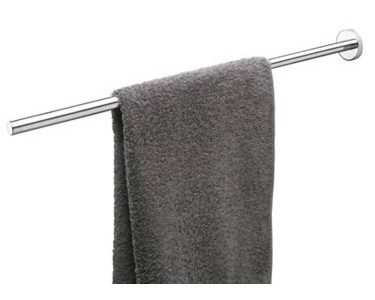 Tiger Urban Portasciugamani Doppio Bianco Con Anelli Decorativi - Porta Asciugamani A Muro, 5 Kg Di Portata - 2