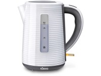Koenig Wasserkocher Stripes Weiss glänzend 1,7 l Koenig Wasserkocher Stripes Weiss glänzend 1,7 l