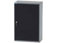 Küpper Hängeschrank Modell 70330 Schwarz-Hellgrau (HxBxT) 60 x 40 x 20 cm