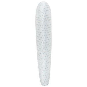 Oreiller Muir Memory Foam Gel, bas, 55x35 cm, adapté aux personnes dormant sur le ventre.