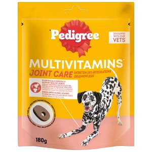 Pedigree Multivitaminici Snack per cani per la cura delle articolazioni, confezione da 180g.