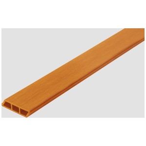 Bande de finition WPC Rettenmeier, Bangirai Beige, 20x72 mm, longueur 3 m pour lames de terrasse.