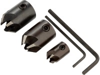 LUX HSS-Aufstecksenker-Satz 6 mm / 8 mm / 10 mm