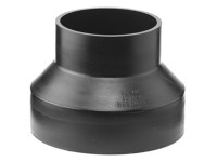 Abflussrohr Reduktion zentriert Polyethylen hochdicht Ø 63/56 mm