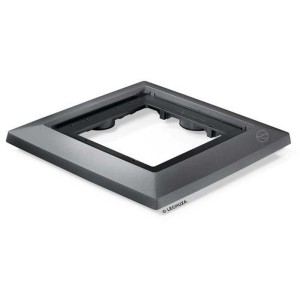 Lechuza Plant Roller per Cubico 40, antracite, Ø 41 cm. Sottovaso a rotelle in plastica.