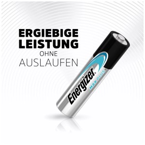 Piles Energizer Max Plus AAA, lot de 8. Micro-pile pour appareils gourmands en énergie.