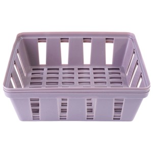 Videx Garden Cesto per bulbi, lilla, 22x24cm, set da 3, per la coltivazione.
