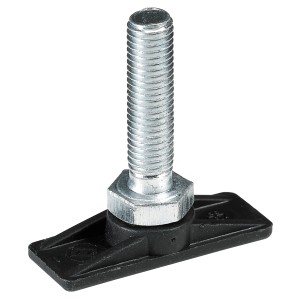 Livellatore per mobili Hettich M8 x 48 mm, zincato, per gambe di mobili.