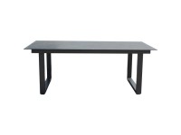 Acamp Keramik-Tisch Hollywood Cemento Anthrazit (HxBxT) 72 x 100 x 200 cm