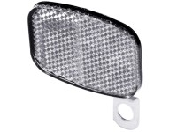 Prophete Mountainbike-Reflektor mit Halter Weiss