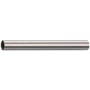 Main courante en acier inoxydable V2A, 40 mm x 3000 mm, pour escaliers et rampes.