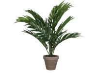Mica Decorations Kunstpflanze Areca Grün Topf Ø 11,5 cm / Höhe 45 cm