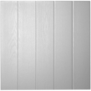 Plaque de plafond Decosa Athen, panneaux de plafond EPS blancs, 50x50cm, 8 pièces pour une surface de 2m².