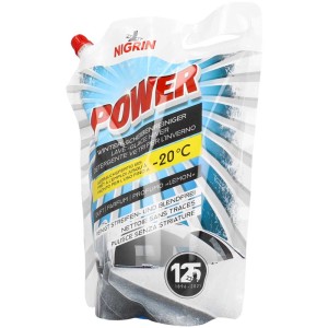 Nigrin Lave-glace hiver Power, bidon de 2L, antigel jusqu'à -20°C.