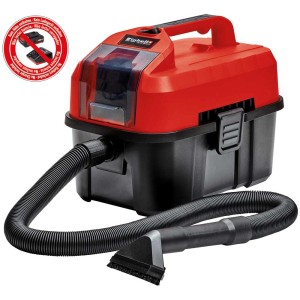 Einhell TE-VC 18/10 Li-Solo aspirateur eau et poussière sans fil avec tuyau et buse.