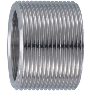 Tuyau fileté Neoperl, laiton nickelé, AG M22X1 x AG M22X1, 15,5 mm.