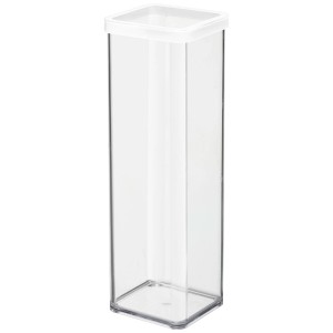 Contenitore quadrato Rotho Premium Loft, 2 l, Bianco, per la conservazione degli alimenti.