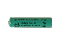 Wiederaufladbare AAA-Batterie 1,2V 600mAh Ni-MH Wiederaufladbare AAA-Batterie 1,2V 600mAh Ni-MH