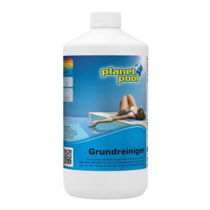 Planet Pool Grundreiniger, 1 litro, detergente anticalcare per piscine.
