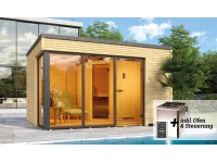 Weka Design-Saunahaus Cubilis Sparset BioS 7,5 kW Weka Design-Saunahaus Cubilis Sparset BioS 7,5 kW