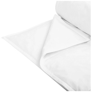 Couette blanche 4 saisons (240x220 cm) en plumes de canard, catégorie linge de lit.