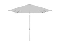 Sonnenschirm Basic Push-Up Hellgrau 210 x 210 cm Sonnenschirm Basic Push-Up Hellgrau 210 x 210 cm