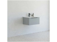 Waschtisch NOW Amber 1 Schublade glatt Hellblau 61 cm