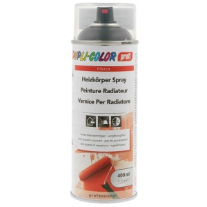 Dupli-Color Heizkörperspray, RAL 7016 Anthrazitgrau, 400ml, matte Lackierung.