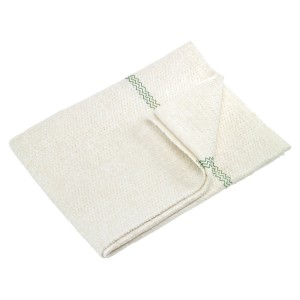 Lot de 2 torchons pour sol CMI, mélange coton-polyester, pour un nettoyage sans traces.
