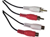 Schwaiger® Prolunga audio Cinch stereo CIK150 053 lunghezza 5 m