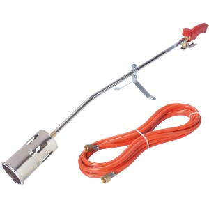 Kit de brûleur à chauffer Rothenberger RoMaxi avec tuyau de 5 m pour soudure et travaux de toiture.