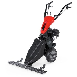 Güde faucheuse à barre de coupe GBM 970-212 Pro, largeur de coupe 97 cm, idéale pour herbes hautes et terrains accidentés.