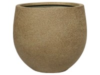 Gartec Pflanzgefäss Fiber Balloon Rough Taupe Ø 60 cm / Höhe 54 cm