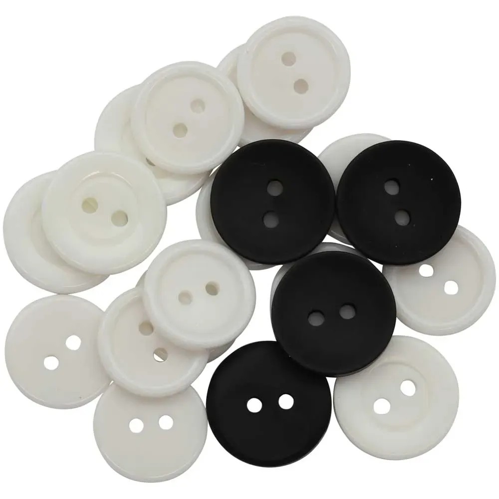 Boutons Pression Noirs Assortis 8/10/12 Mm - Lot De 20 Pièces - Marque Celia's