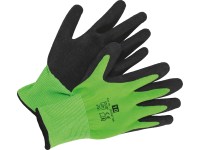 Gartenhandschuh Latex-Teilbeschichtung Grün Gr. 8