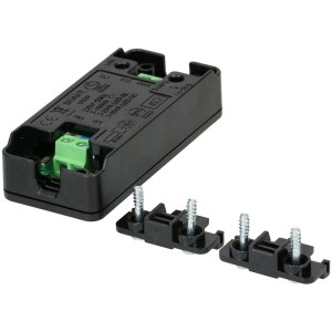 Max Hauri Variateur universel à cordon LED, noir, pour installation de lampes.