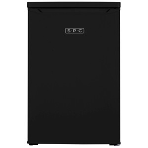 Frigorifero con congelatore SPC KS5508-1 nero, capacità 109 litri.