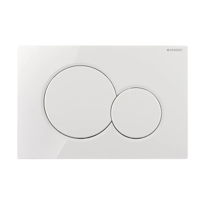 Geberit Betätigungsplatte Sigma01 Weiss