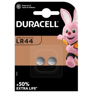Duracell LR44 pile a bottone, confezione da 2 per giocattoli e altro.