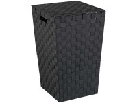 Wenko Wäschetruhe Adria Square Schwarz 48 l