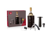 Vacu Vin Wein-Geschenkset Original Schwarz 5-tlg.