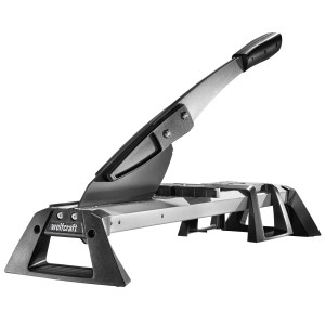 wolfcraft Coupe-vinyle et stratifié VLC 800 pour couper le stratifié et le vinyle.