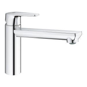 Miscelatore lavello Grohe QuickFix Start Edge cromato, bocca media.