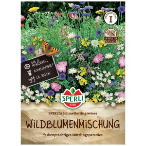 Mix di fiori di campo Sperli's Butterfly Meadow per 4 m², prato fiorito colorato.