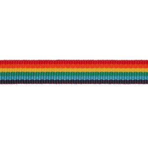 Sangle Conacord, multicolore, largeur 25mm, en polypropylène multifil, au mètre.