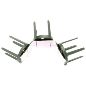Support de mousse florale autocollant, 3 pièces, pour compositions florales et loisirs créatifs.